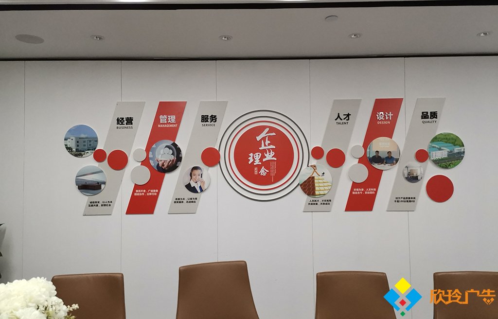 企业文化墙设计制作安装